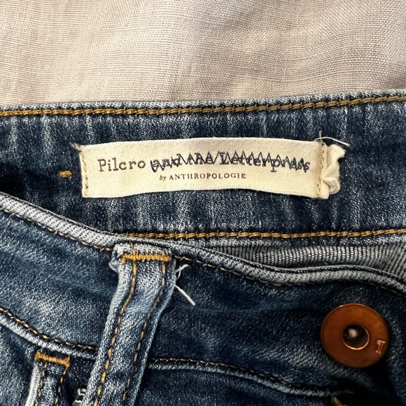 Pilcro And The Letterpress By Anthropologie High Rise Denim Legging Jeans - Picture 3 of 5